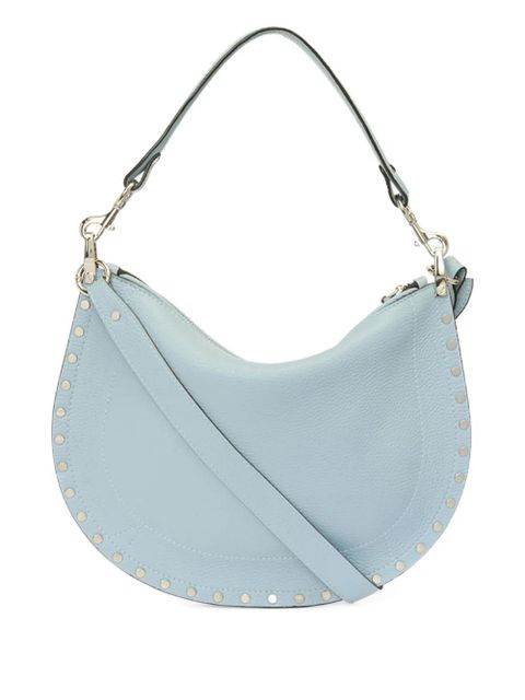 ISABEL MARANT Oskan leather crossbody bag - Blue