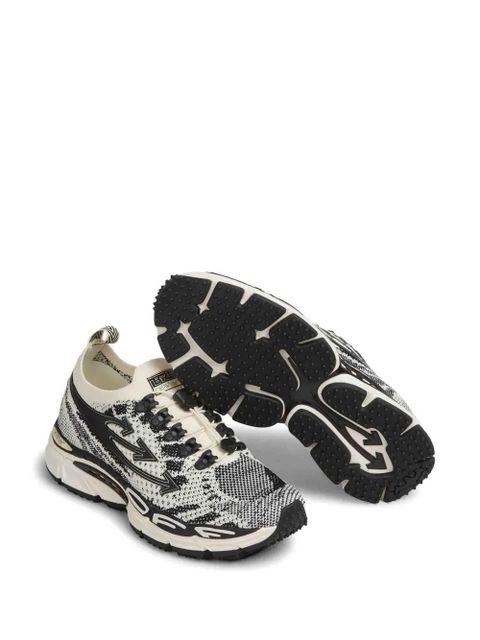 Off-White Be Right Back Knit Light lace-up sneakers - Black