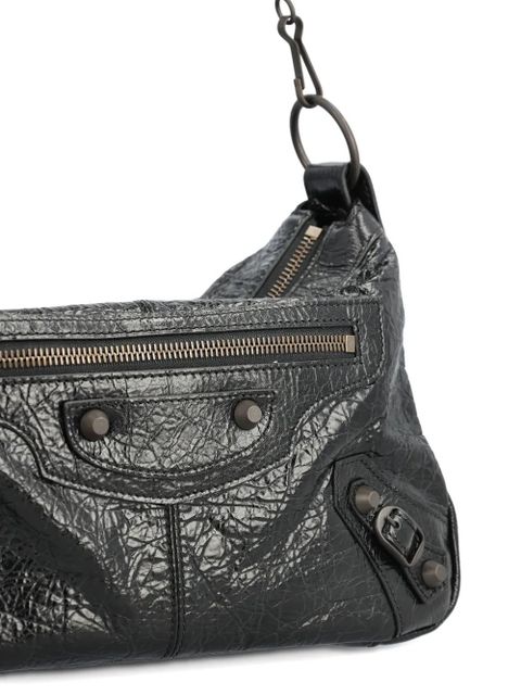 Balenciaga small City Moto shoulder bag - Black
