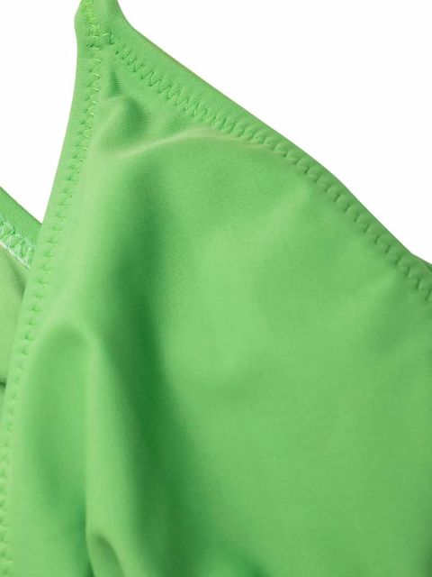Nanushka halterneck bikini top - Green - zdjęcie produktu nr 2