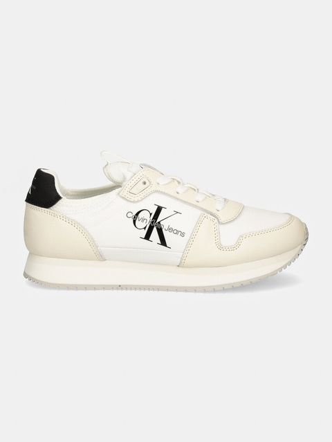 Calvin Klein Jeans sneakersy RUNNER SOCK LACEUP ML LTH - zdjęcie produktu nr 1