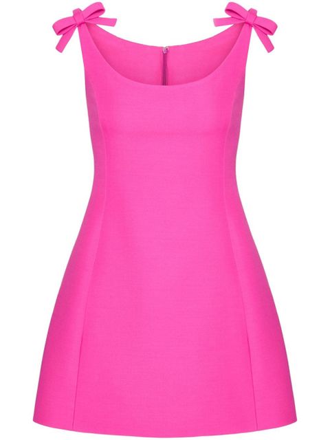 Valentino Garavani bow-detail Crepe Couture dress - Pink