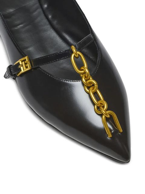 Balmain Sync ballet flats - Black