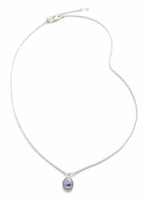 Monica Vinader Nura-keshi-pearl necklace - Silver - zdjęcie produktu nr 1