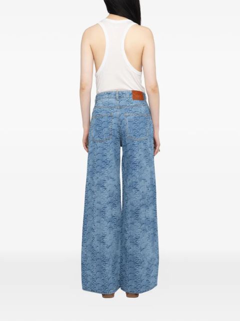 Zadig&Voltaire printed jeans - Blue