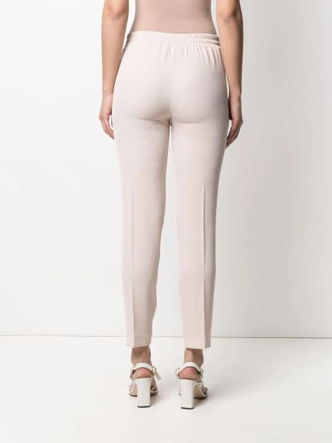 Blumarine drawstring slim-fit trousers - Neutrals