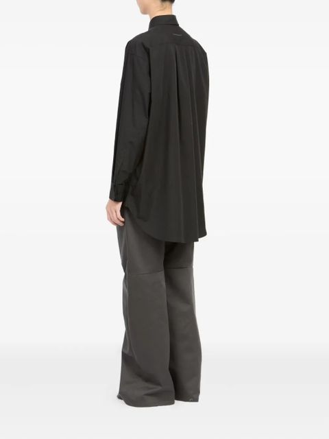 MM6 Maison Margiela graphic print shirt - Black