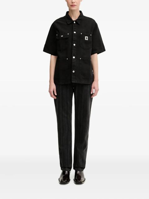 Carhartt WIP short-sleeve pocket shirt - Black - zdjęcie produktu nr 2