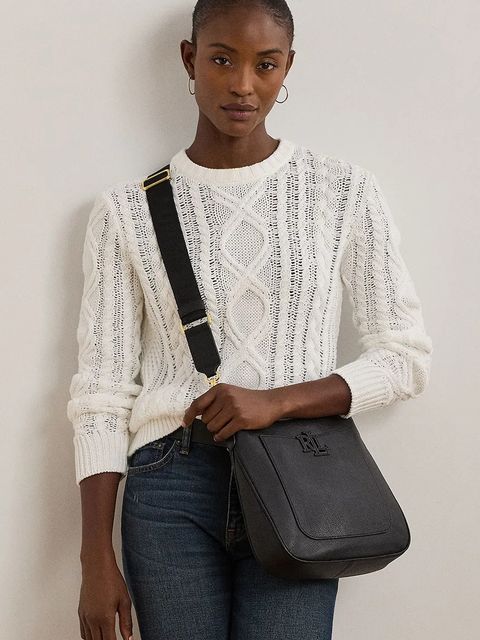 Lauren Ralph Lauren torebka skórzana