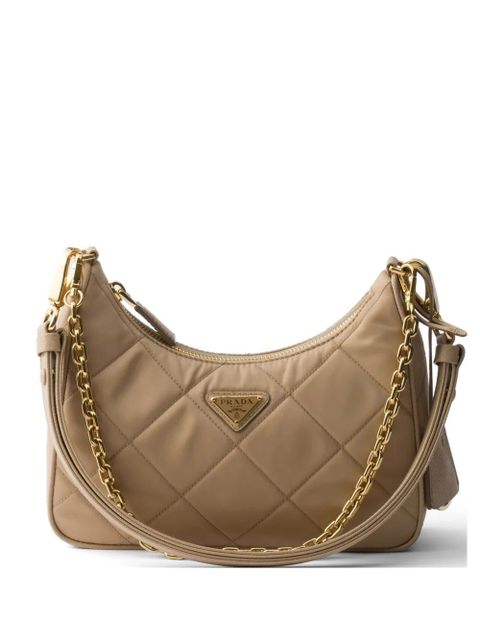 Prada Re-Edition quilted Re-Nylon mini-bag - Neutrals - zdjęcie produktu nr 1