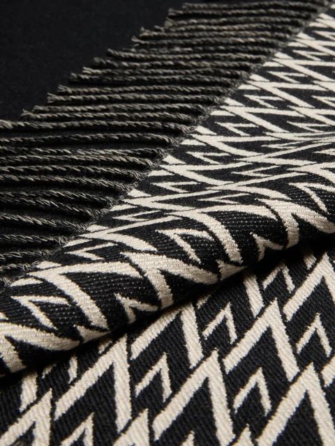 Valentino Garavani Toute La V poncho - Black - zdjęcie produktu nr 2