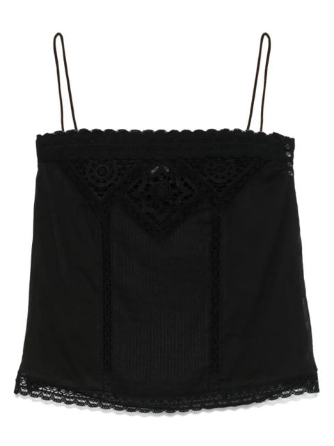 MARANT ÉTOILE Gaelia top - Black - zdjęcie produktu nr 1