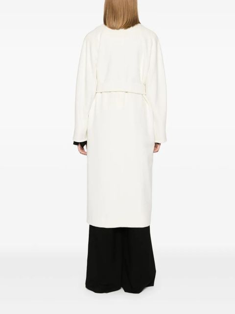 Max Mara Madame double-breasted coat - White