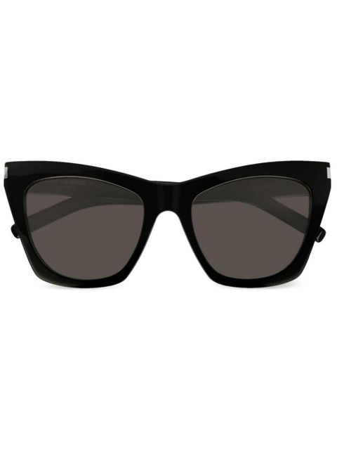 Saint Laurent Eyewear SL 214 Kate cat-eye sunglasses - Black - zdjęcie produktu nr 1