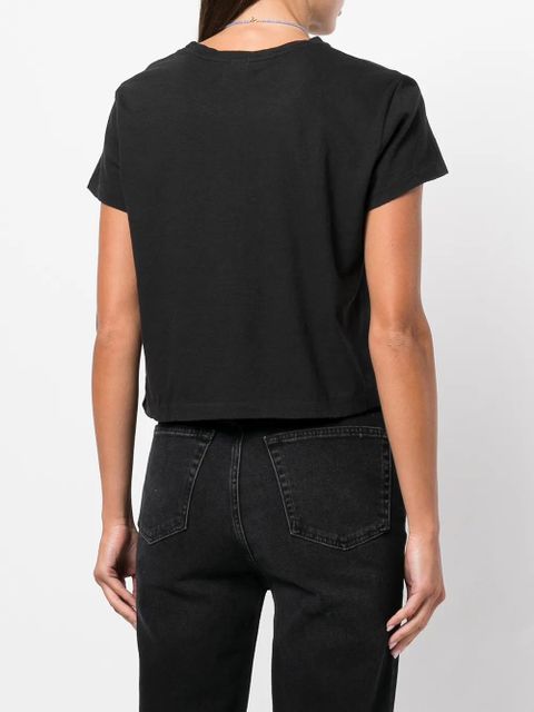 RE/DONE 1950s Boxy T-shirt - Black - zdjęcie produktu nr 2