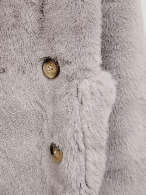 Answear.LAB płaszcz kolor szary