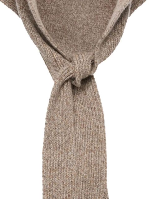 Magda Butrym knitted tie scarf - Neutrals - zdjęcie produktu nr 2