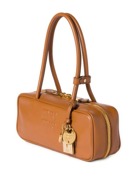 Miu Miu Beau leather bag - Brown