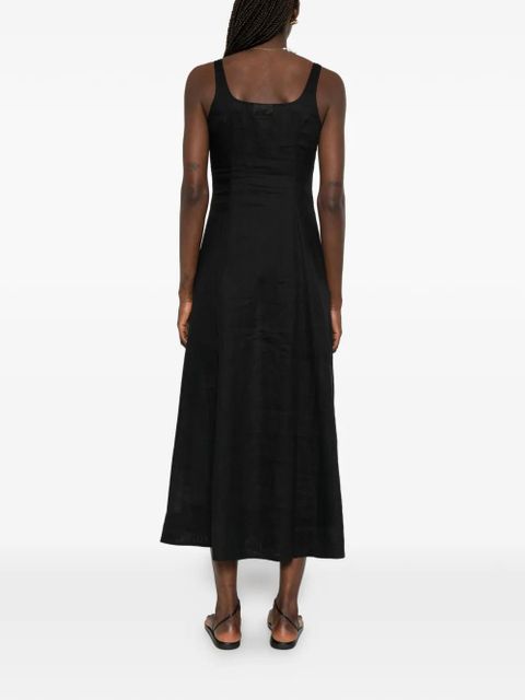 MC2 Saint Barth Mina sleeveless midi dress - Black