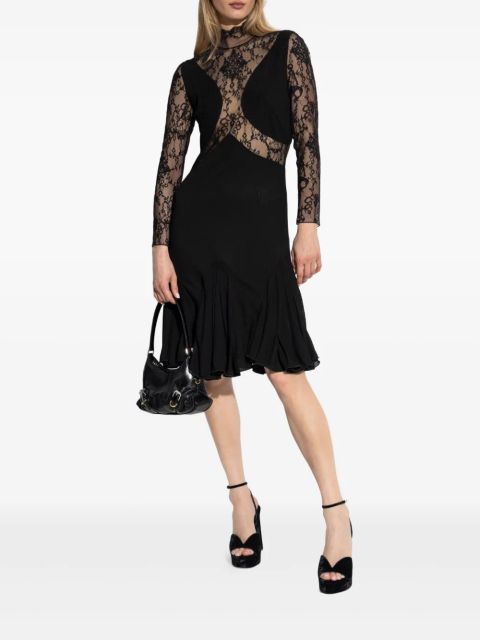Givenchy lace-panel midi dress - Black