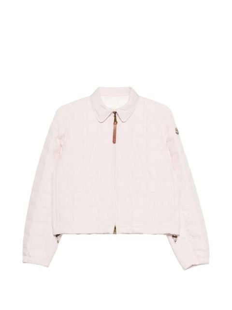 Moncler collar zip jacket - Pink - zdjęcie produktu nr 1