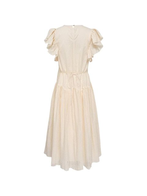 Ulla Johnson Sylvaine midi dress - Neutrals - zdjęcie produktu nr 2