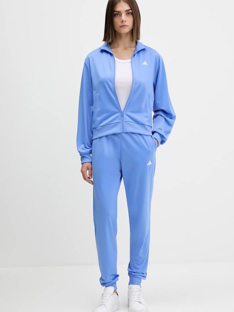 adidas dres Feelcozy damski kolor niebieski JX0513 - zdjęcie produktu nr 1