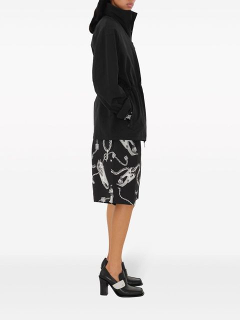 Burberry EKD-appliqué jacket - Black