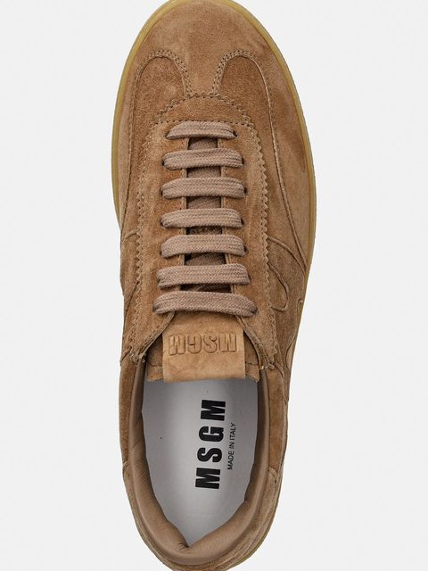 MSGM sneakersy nubukowe