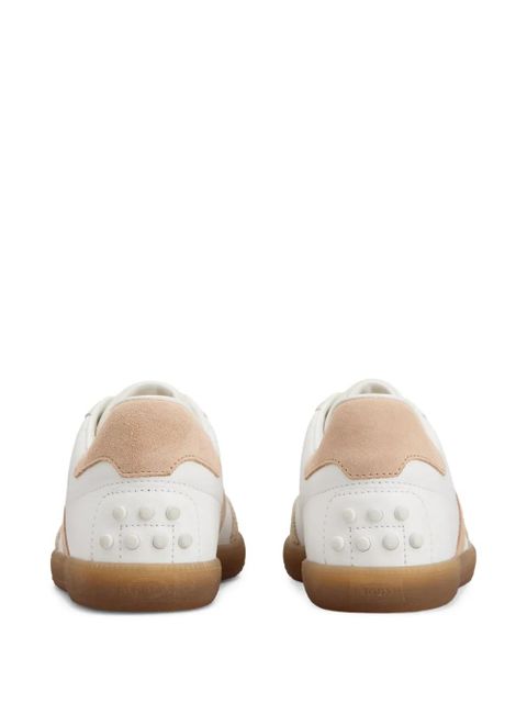 Tod's two-tone sneakers - White