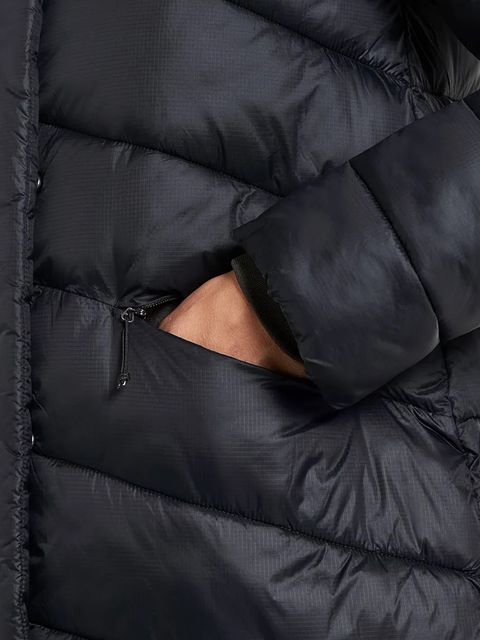 Didriksons kurtka MARION kolor czarny zimowa oversize 505921