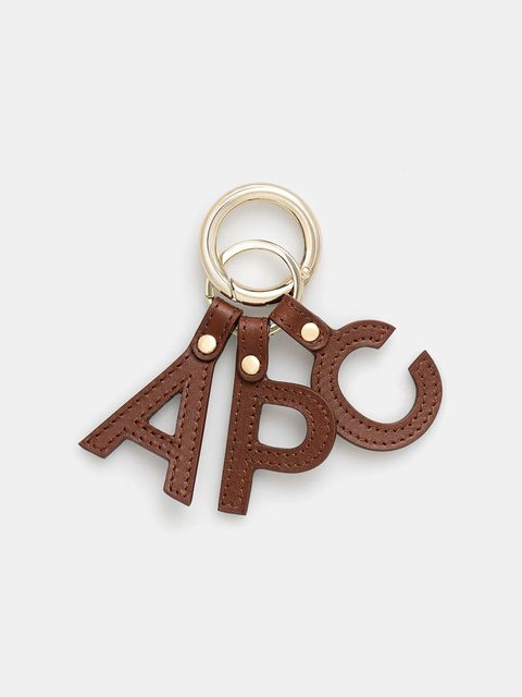 A.P.C. brelok skórzany porte-cles lettres - zdjęcie produktu nr 1