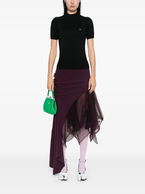 Vivienne Westwood Bea mock-neck top - Black