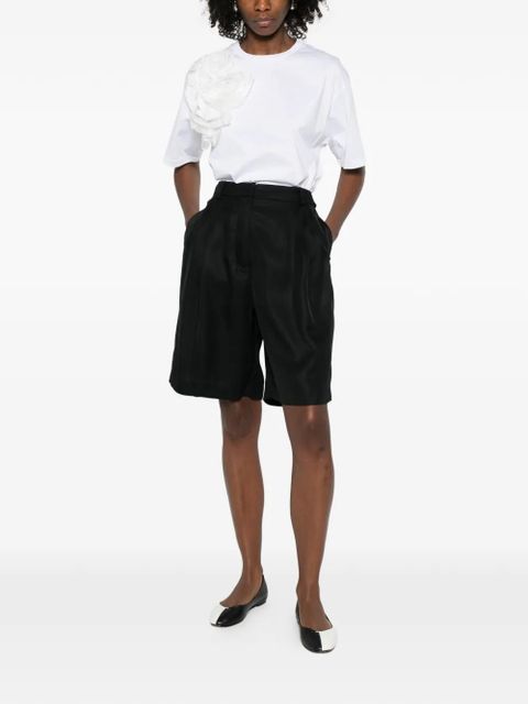 The Frankie Shop pleated bermuda shorts - Black - zdjęcie produktu nr 2