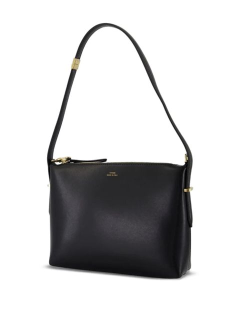 TOTEME top-handle calfskin shoulder bag - Black - zdjęcie produktu nr 2