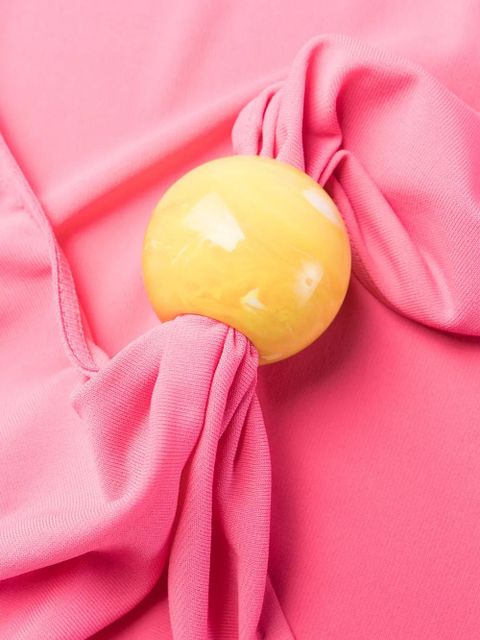 Jacquemus Le Perola cut-out bodysuit - Pink