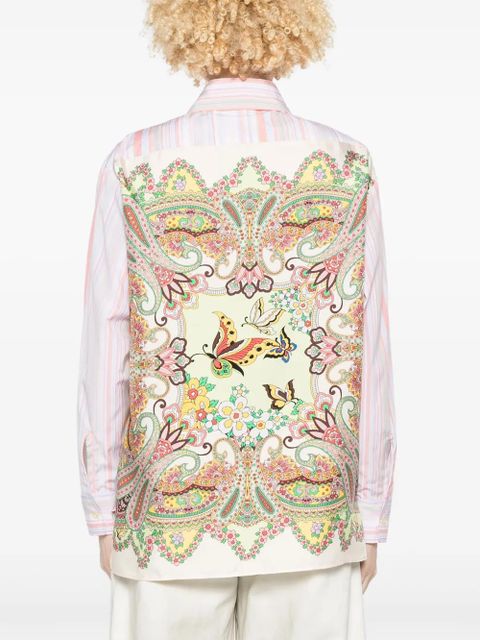 ETRO mix-print shirt - Pink - zdjęcie produktu nr 2