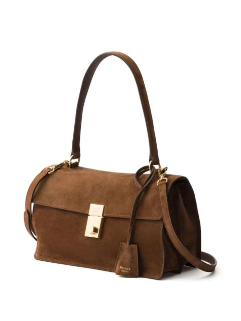 Prada medium Soft Sound shoulder bag - Brown