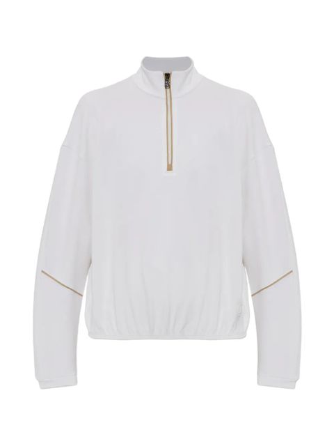 BOGNER Floria zip trim sweatshirt - White - zdjęcie produktu nr 1