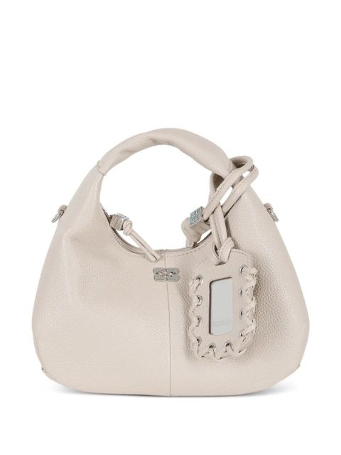 GANNI mini Hobo tote bag - Neutrals - zdjęcie produktu nr 1