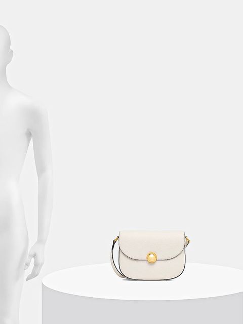 Furla torebka skórzana Moonlight S kolor beżowy WB01887 BX3036 PNN00