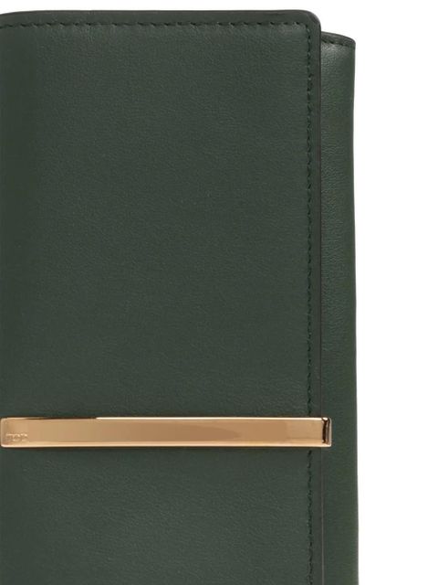 Tod's bar detail wallet - Green