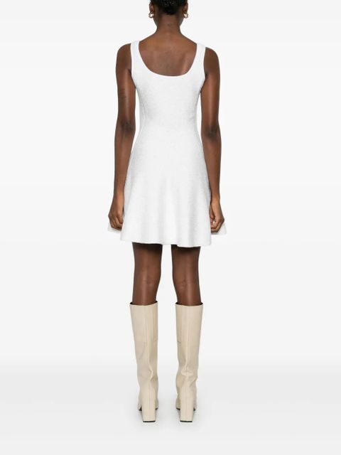 Maje sequin-embellished mini dress - White