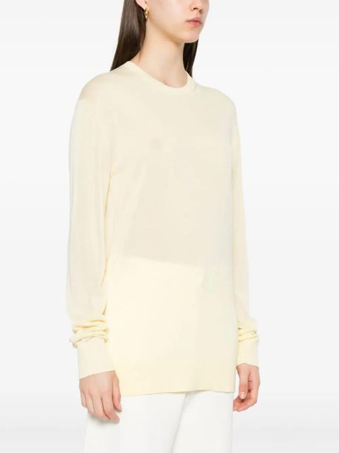 TOTEME long-sleeved T-shirt - Yellow - zdjęcie produktu nr 2