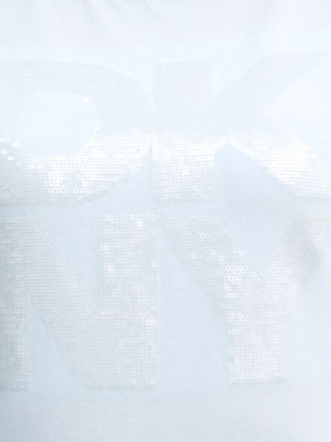 Dkny t-shirt damski kolor niebieski DJ6T1684