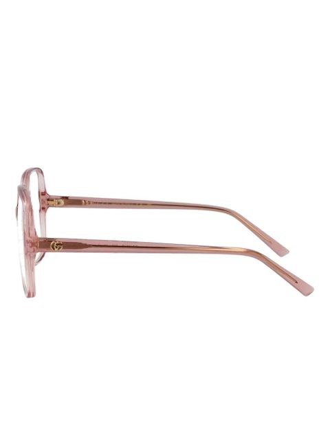 Gucci Eyewear square-frame glasses - Pink