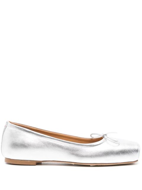 Aeyde Gabriella ballet flats - Silver - zdjęcie produktu nr 1