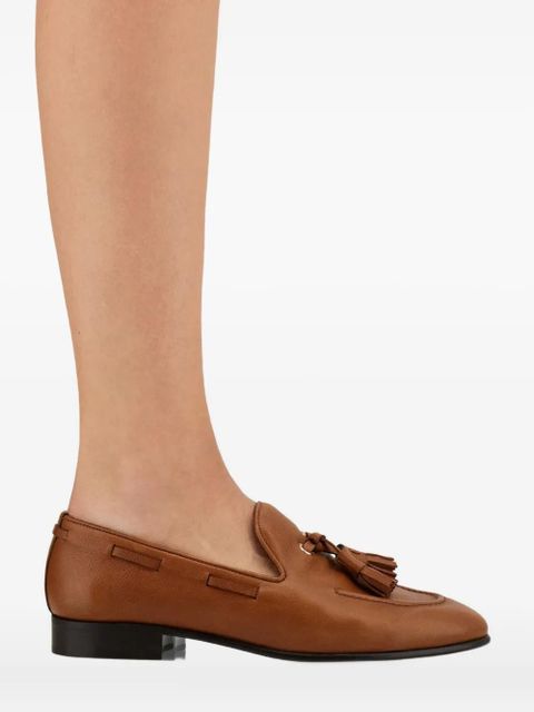Ferragamo tassel-detail loafers - Brown
