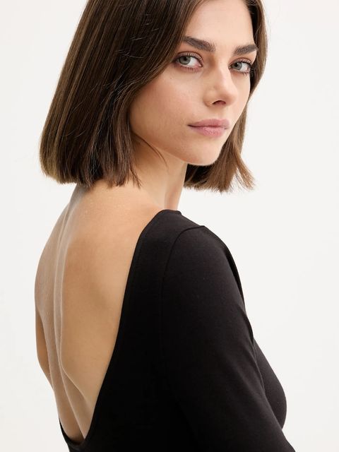 Tommy Jeans sukienka kolor czarny mini rozkloszowana DW0DW21745