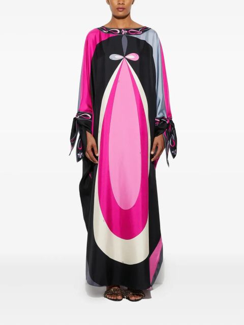 PUCCI Maddalena-print maxi dress - Black - zdjęcie produktu nr 2